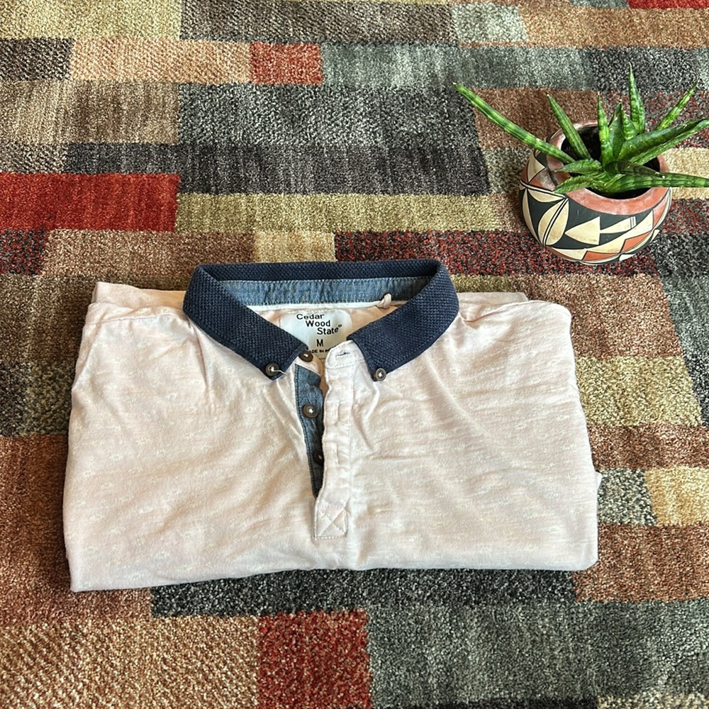 Cedarwood state polo size M